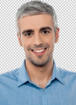 Handsome middle age model