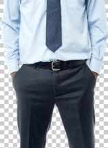 Full length portrait of businessman