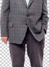 Full length portrait of an old man